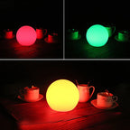 GlowSphere – Table lamp with modern worldly charm