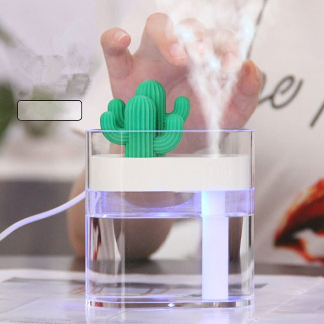 Ultrasound quiet air humidifier Cactus