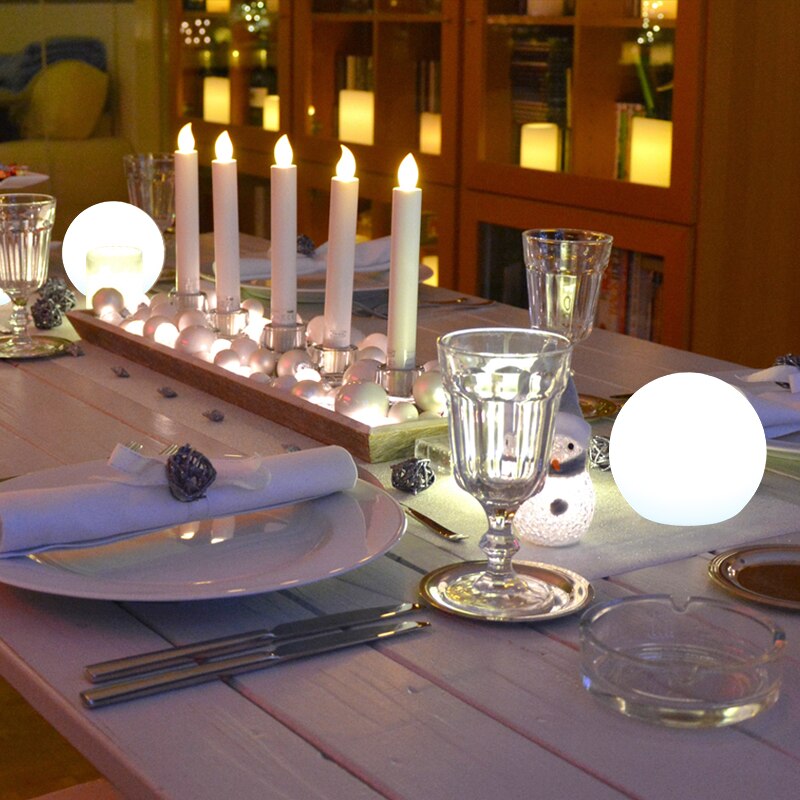 Moon Battery LED Indoor & Outdoor Table Lamp