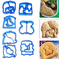 Sandwich Bread Mold Cutters 7pcs Set