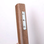 Handcrafted Solid Wood Wall Vase