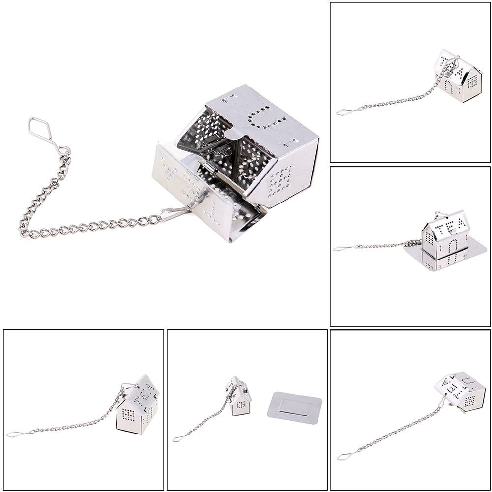 House-Shaped Stainless Steel Tea Infuser