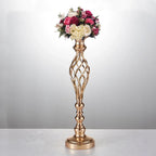 Elegant Candle Holder Set with Metal Stand