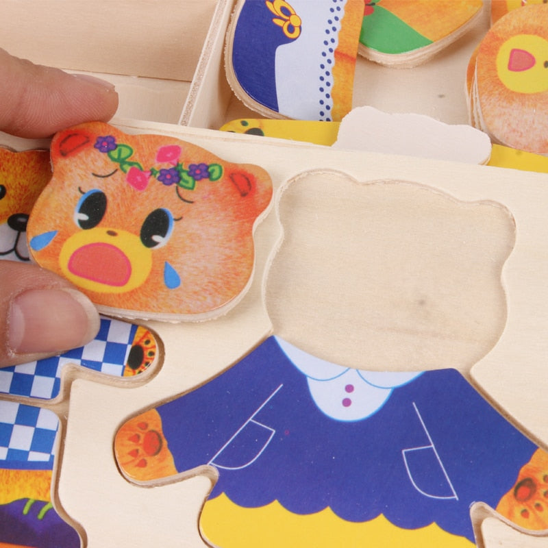 Wooden Cube Game for the Whole Family