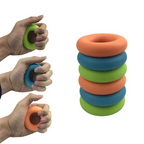 Silicone Hand Grip Strength Trainer for Hand and Forearm Exercise