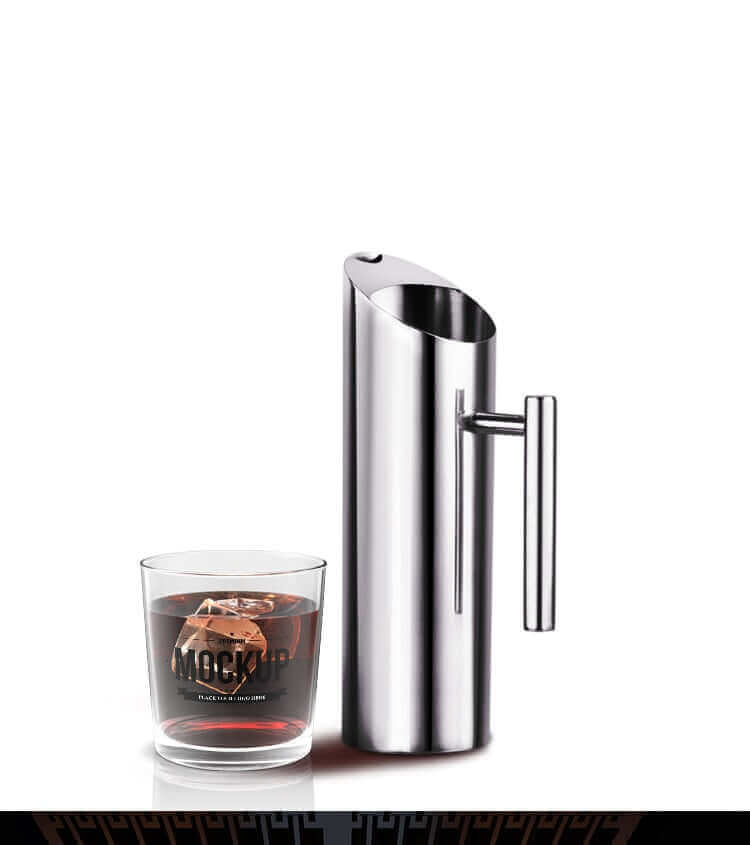 Super stylish chrome cold water jugs, come in 3 different sizes