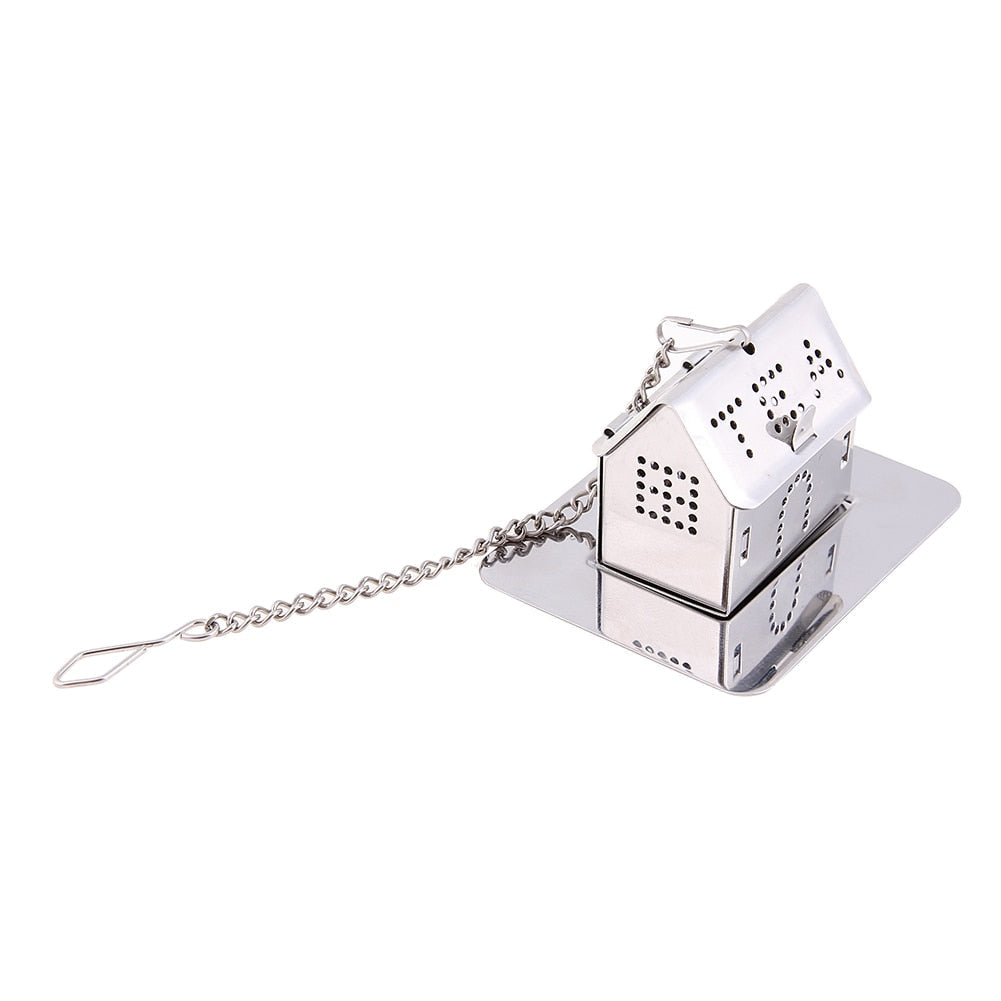 House-Shaped Stainless Steel Tea Infuser