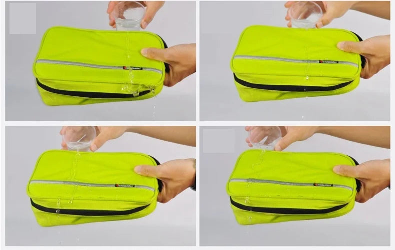 Travelior MaxPack Large Waterproof Toiletry Bag for Men and Women with Spacious Storage