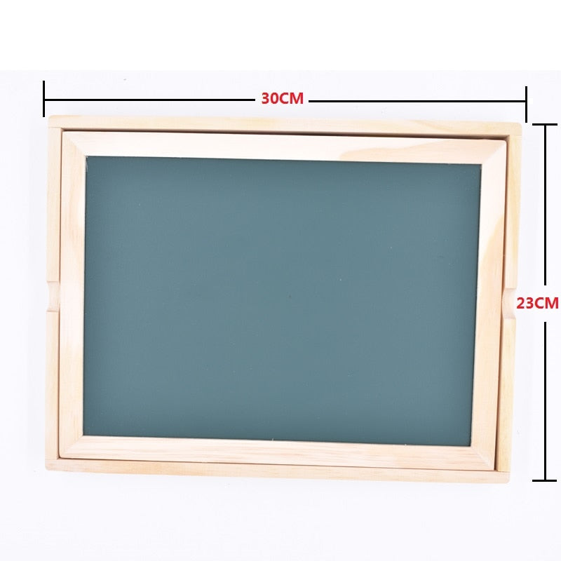 DrawPlay Board - Creative Wooden Magnetic Blackboard