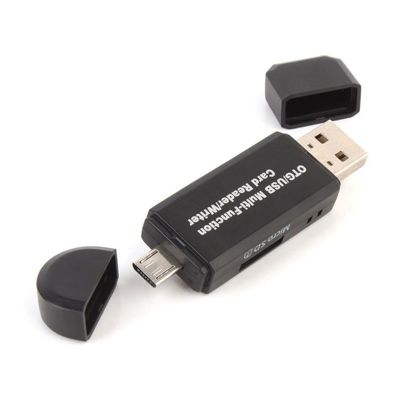2 In 1 USB OTG Android Card Reader