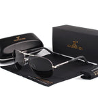 Men's Vintage Aluminum Polarized Sunglasses