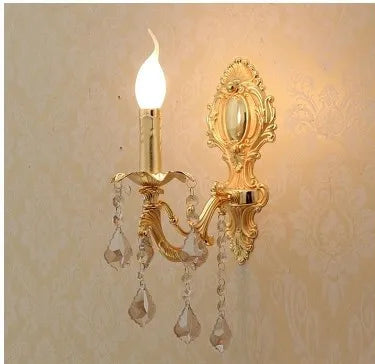 CrystalGlow - Luxury LED Candle Lamp for the Bedroom