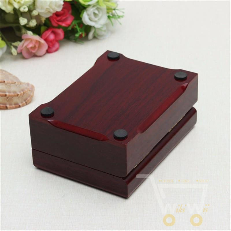 24K Gold Plated Playing Card with Wood - Style Box
