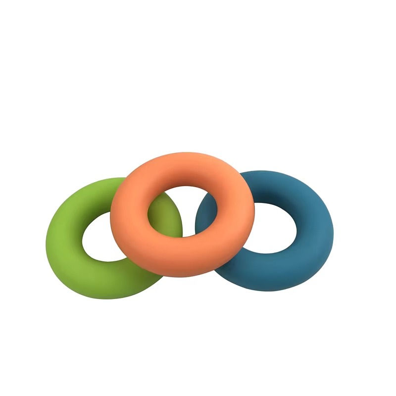 Silicone Hand Grip Strength Trainer for Hand and Forearm Exercise
