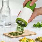 Stainless Steel Cheese Grater GRATEVO DuoCut | Including 2 Cutting Inserts | Robust Cheese Slicer & Vegetable Grater