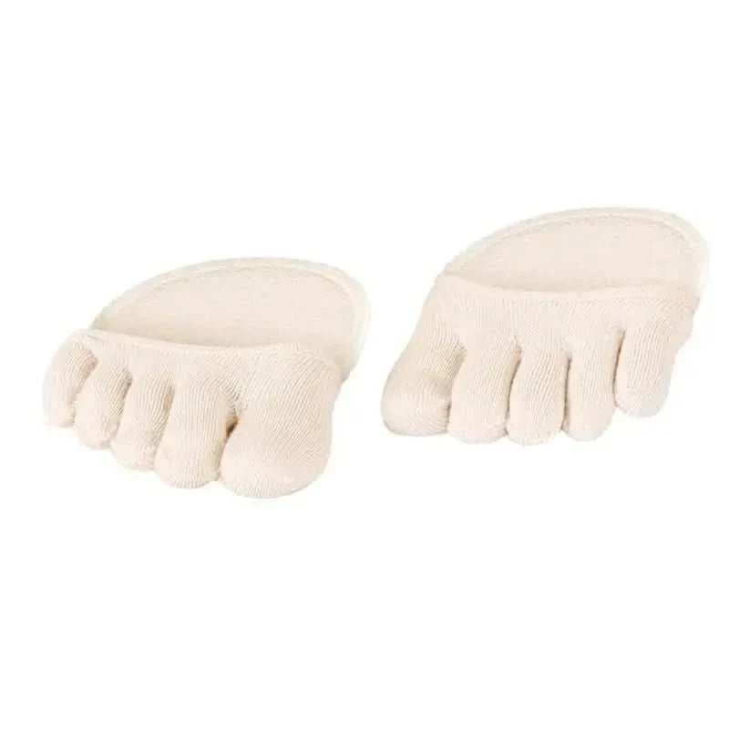 Invisible foot cushions for comfort in every shoe