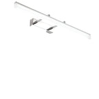 AquaGlow Waterproof LED Mirror Lamp