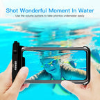 Waterproof Smartphone Case DryVault | Full View Design | Side Accessible | With Carrying Strap