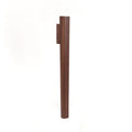 Handcrafted Solid Wood Wall Vase
