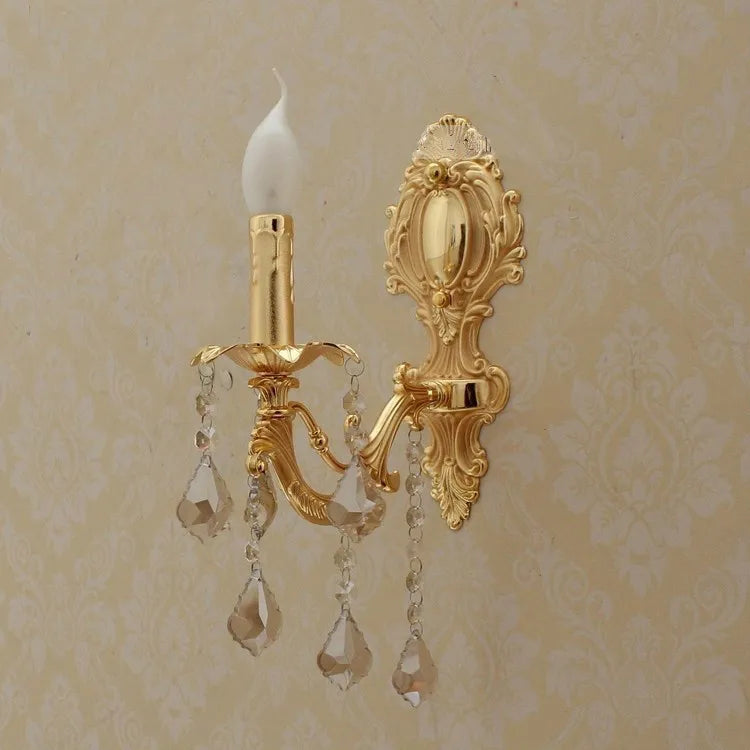 CrystalGlow - Luxury LED Candle Lamp for the Bedroom