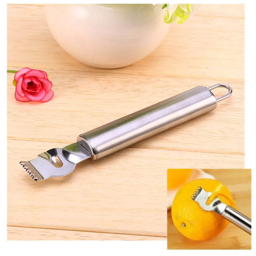 Zestaro Citrus Peeler | Stainless Steel & Ergonomic | Dishwasher Safe | For Lemon & Co.