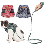 Collar jacket and leash for cat