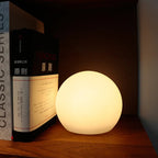 GlowOrb – Wireless LED Colour-Changing Table Lamp with Remote & USB Rechargeable