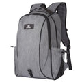 HAWEEL Outdoor Portable Canvas Double Shoulder Laptop Backpack (Gray)