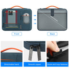 HAWEEL 33.0 cm Sleeve Case Zipper Briefcase Laptop Bag for Macbook, Samsung, Lenovo Thinkpad, Sony, DELL Alienware, CHUWI, ASUS, HP, 13 inch - 13.5 inch Laptops (Navy Blue)