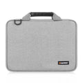 HAWEEL 14.0 inch - 16.0 inch briefcase crossbody laptop bag for Macbook, Lenovo Thinkpad, ASUS, HP (Gray)