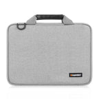 HAWEEL 14.0 inch - 16.0 inch briefcase crossbody laptop bag for Macbook, Lenovo Thinkpad, ASUS, HP (Gray)