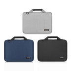 HAWEEL 14.0 inch - 16.0 inch briefcase crossbody laptop bag for Macbook, Lenovo Thinkpad, ASUS, HP (Gray)