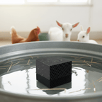 Natural Organic Filtration Cube for Stable and Yard Water Systems