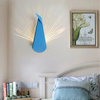 ElegantLuxe - Modern LED Wall Lamp Peacock Feather