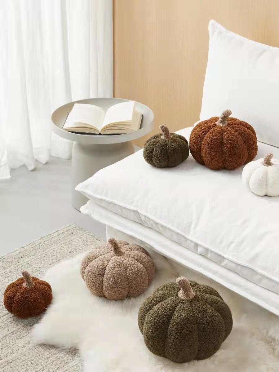 CozyPumpkin – Soft Autumn Pumpkin Cushion