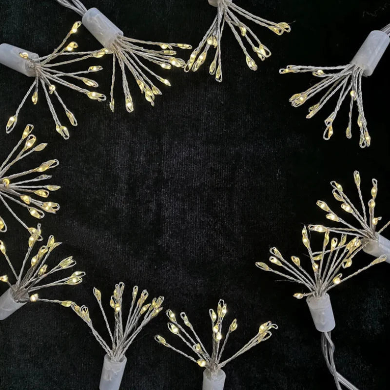 Fireworks Silver String Lights