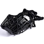 Breathable dog muzzle with comfortable fit