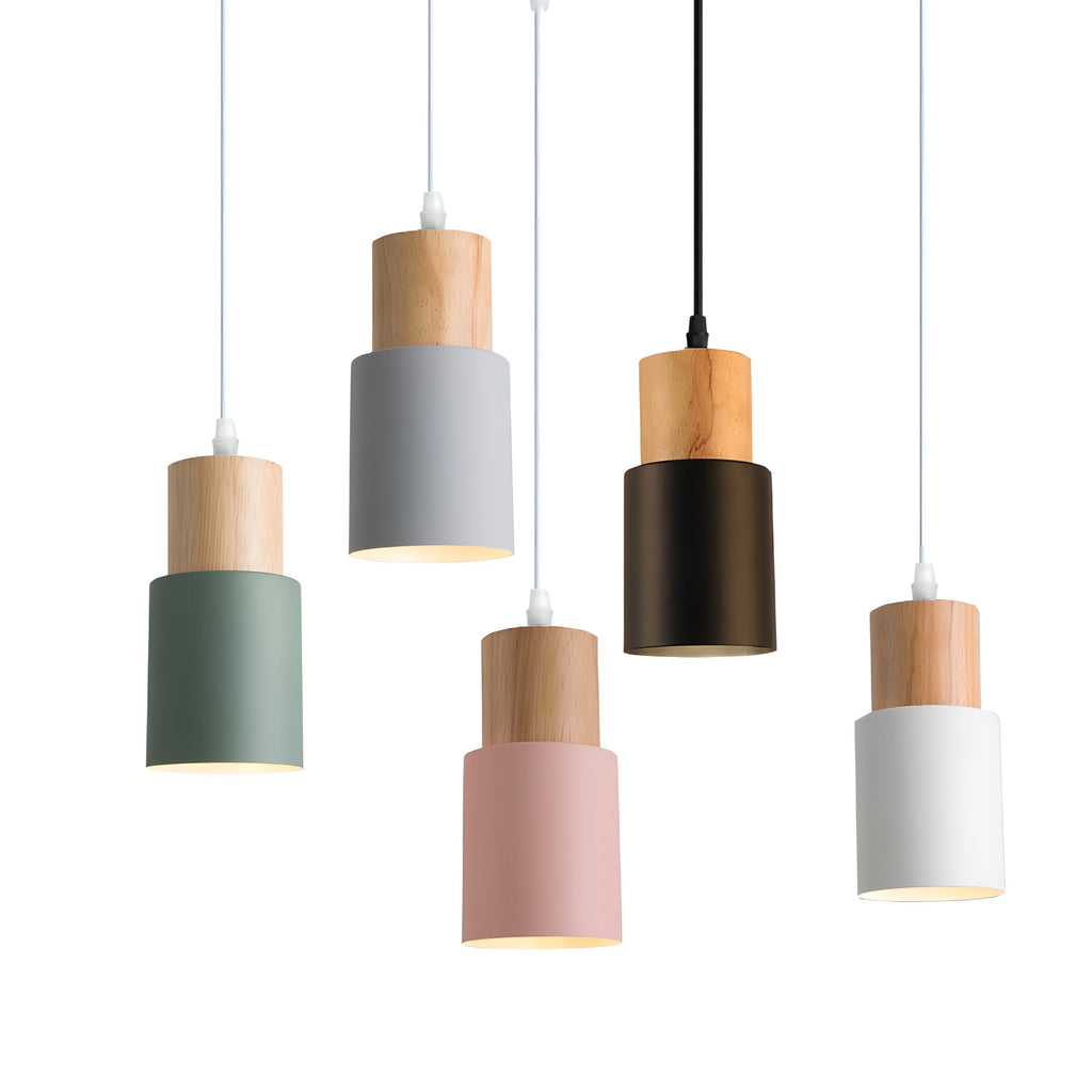 Jaziel - Round Wood Nordic Hanging Pendant Lamp