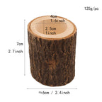 Wood Candle Holders