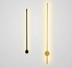 Minimalist Wall Lamp with Plug and LED Light