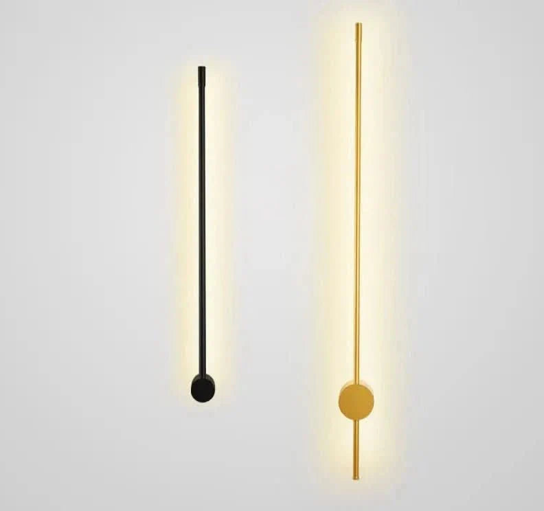 Minimalist Wall Lamp with Plug and LED Light