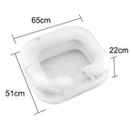 Inflatable Built-in Drainer Hair Washing Basin