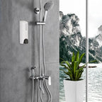 Wall-mounted shower dispenser