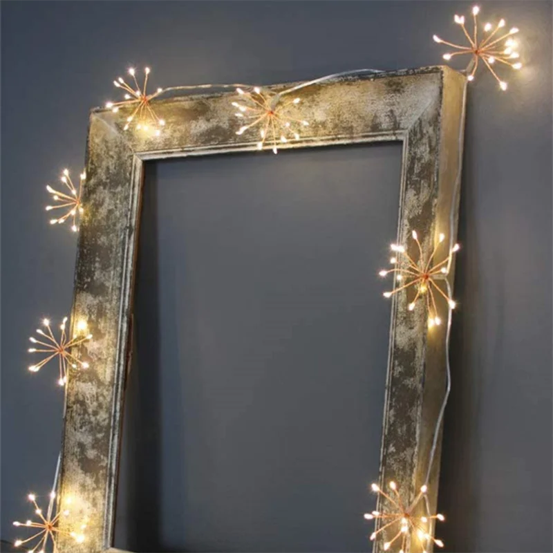 Fireworks Silver String Lights