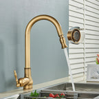 Antique brass faucet – Vintage design for the kitchen