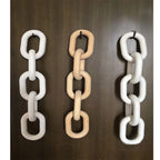 Modern Wooden Chain Link Decor