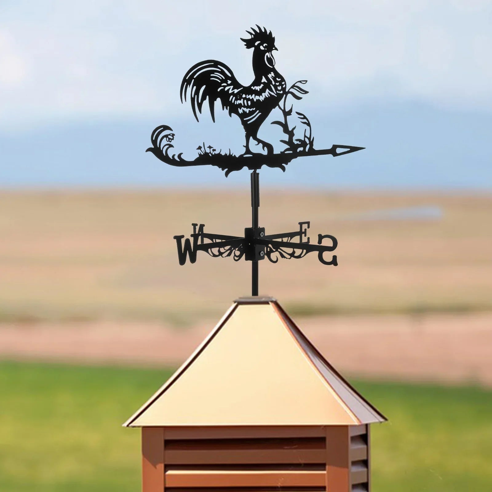 Protective Rooster Weather Vane