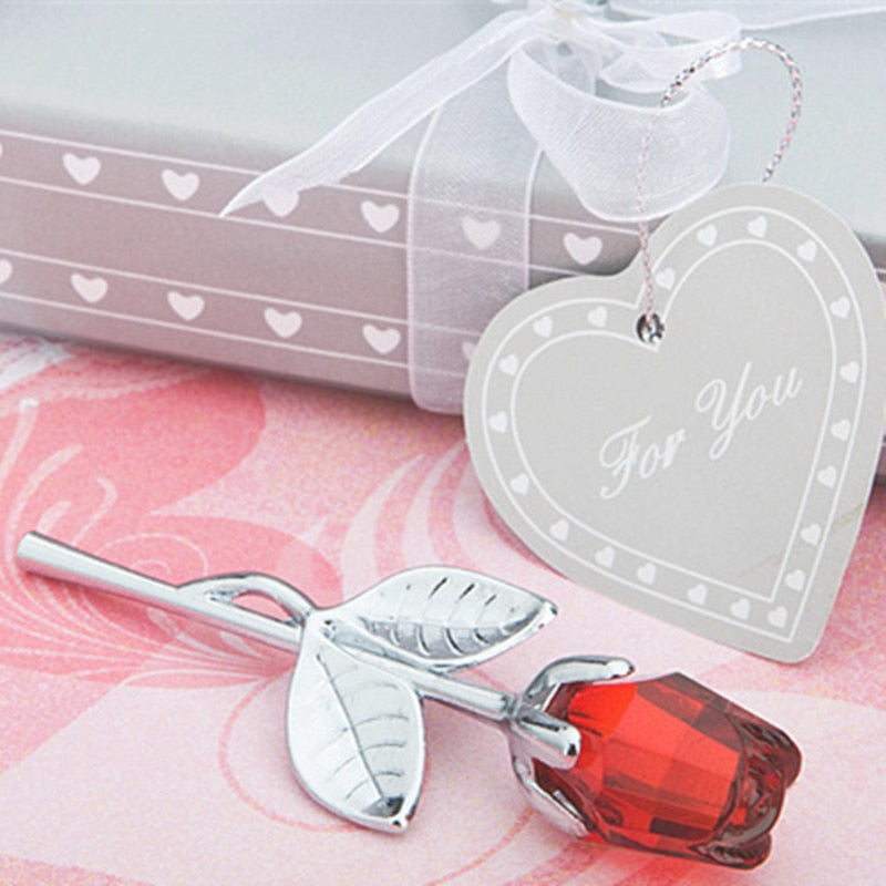 Luxury Crystal Rose in Gift Box – Valentine's Gift for Her