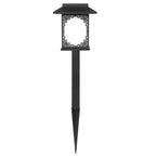 Solar LED Garden Lamp – Large Square Lamp with Warm Light and Dual Use