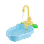 Automatic Flowing Water Bird Bath Fountain